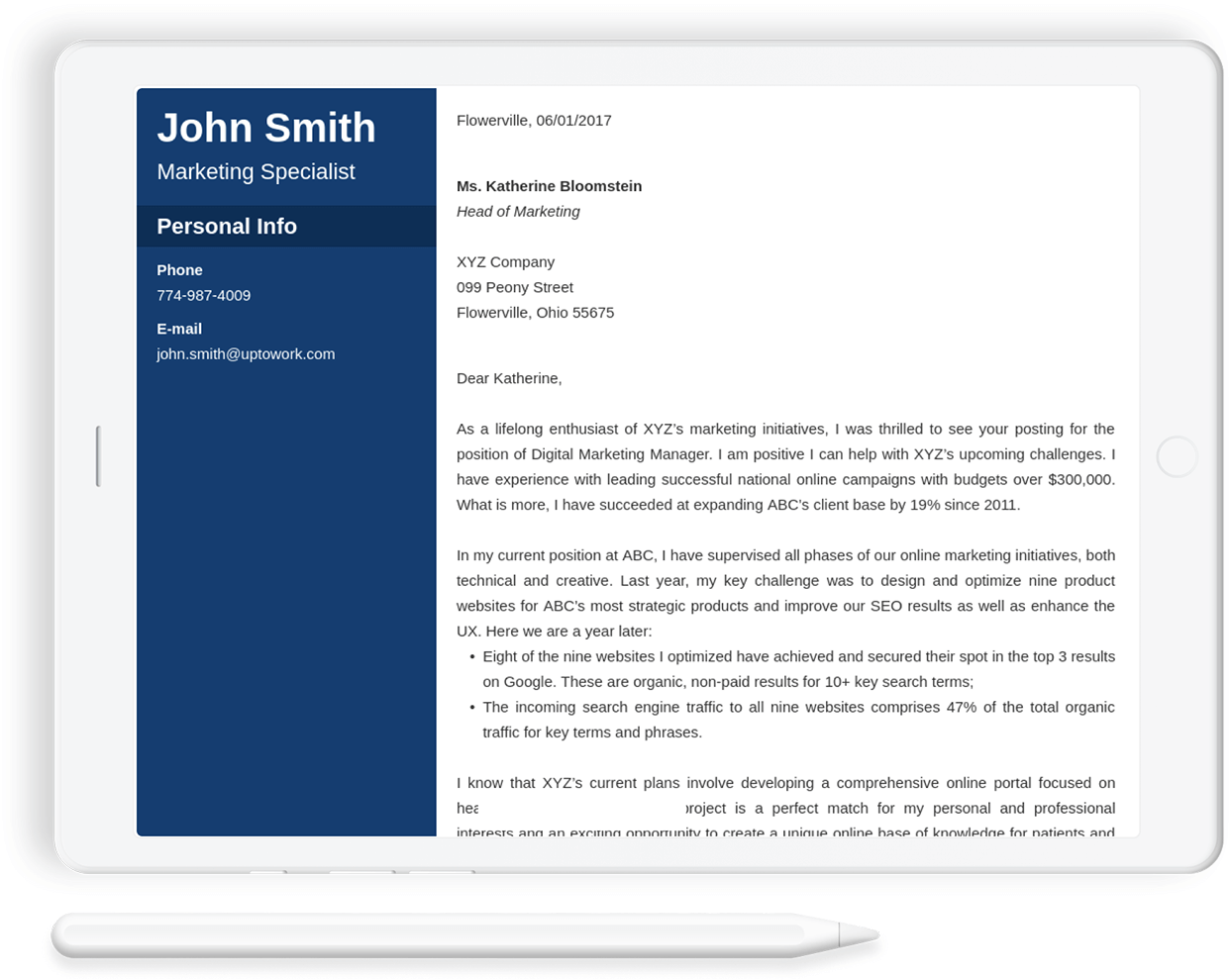 Was Ist Ein Cover Letter 28+ Bewerbungs-Vorlagen: Die perfekte Vorlage zur Bewerbung