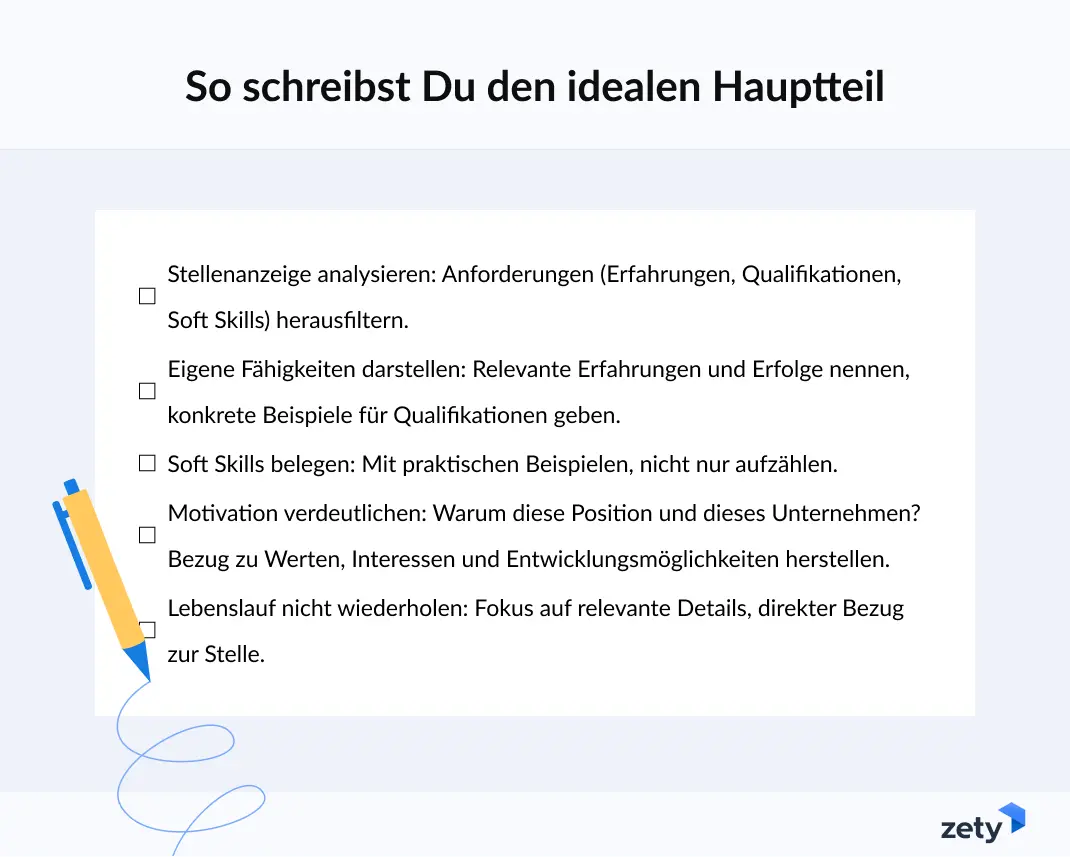 aussagekraeftige bewerbung