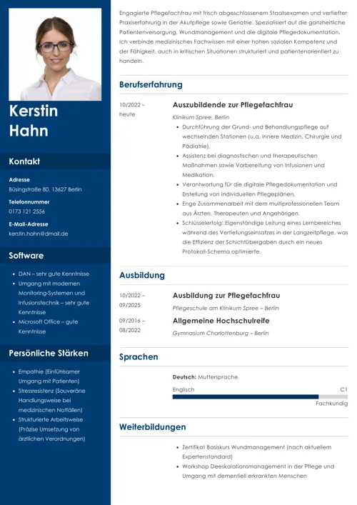 bewerbung nach ausbildung