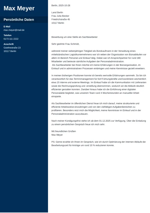 bewerbung optimieren