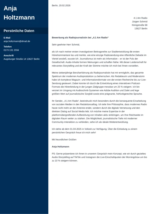 schriftgröße bewerbung