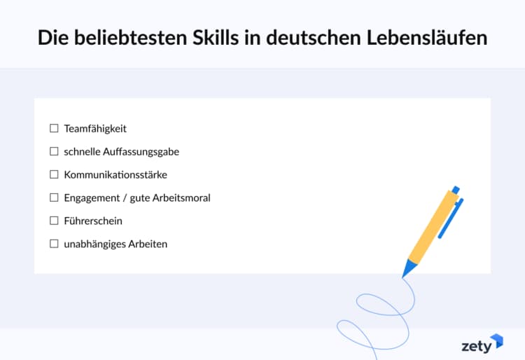 die beliebtesten skills in deutschen lebensläufen